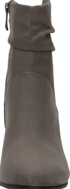 Marco Tozzi Enkellaarsjes Hak Taupe Outlet