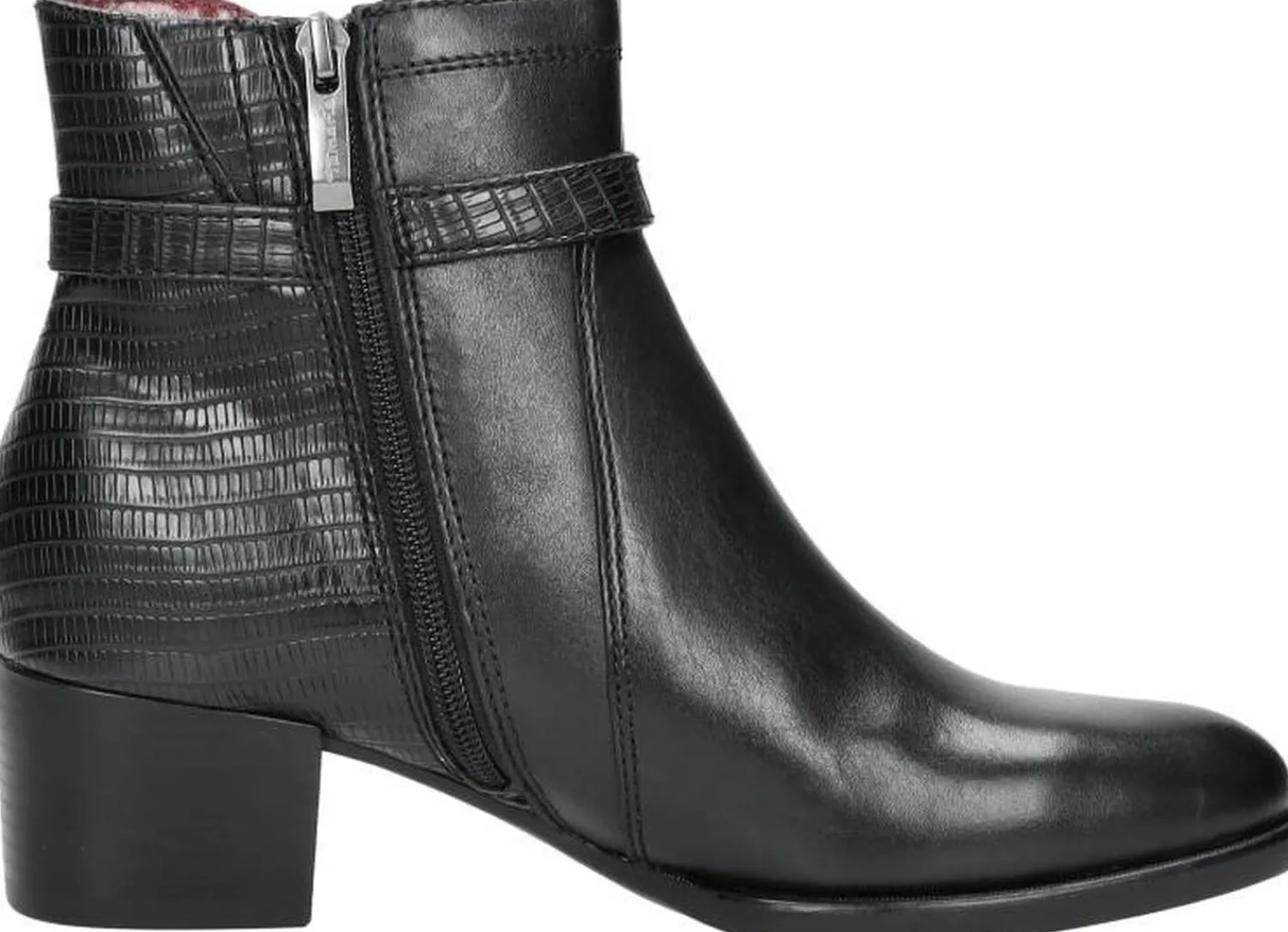 Tamaris Enkellaarsjes Hak Zwart Outlet