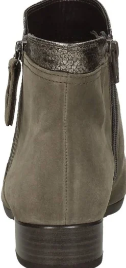 Gabor Enkellaarsjes Hak Taupe Outlet