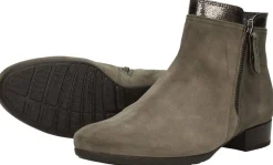 Gabor Enkellaarsjes Hak Taupe Outlet