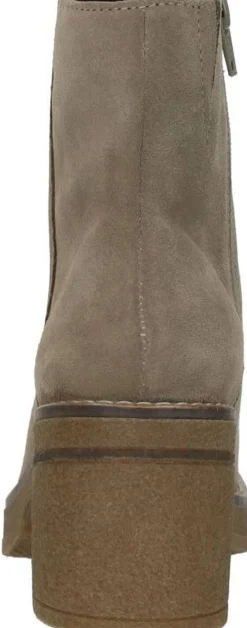 Sub55 Enkellaarsjes Hak Taupe Outlet