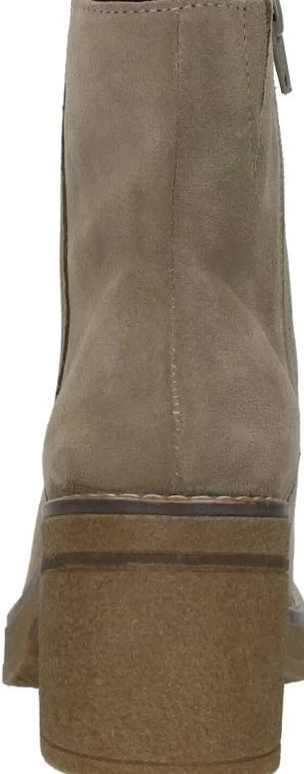Sub55 Enkellaarsjes Hak Taupe Outlet