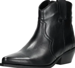 Sub55 Enkellaarsjes Hak Zwart Fashion