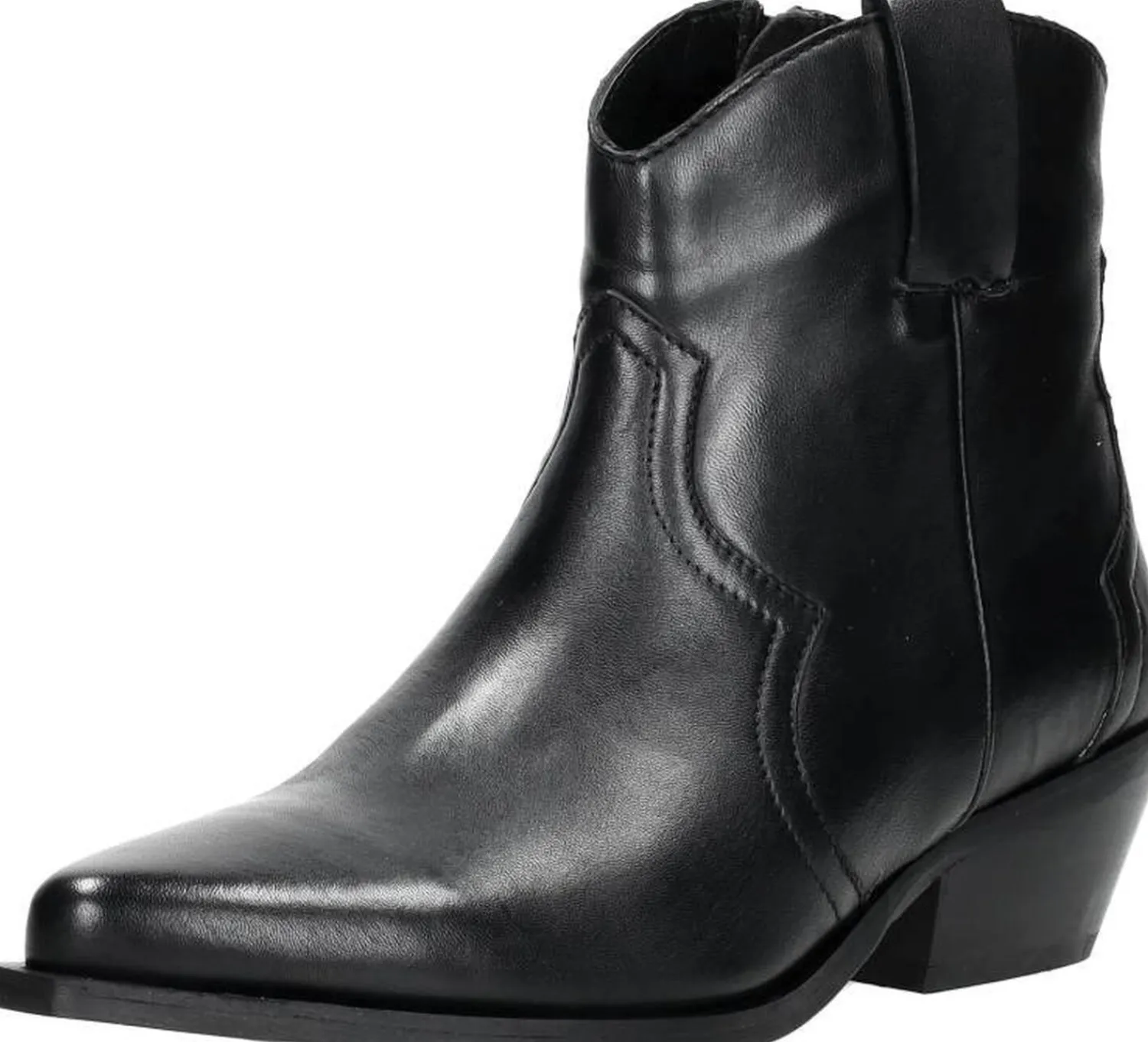 Sub55 Enkellaarsjes Hak Zwart Fashion