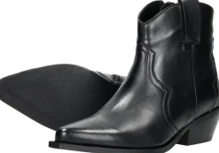 Sub55 Enkellaarsjes Hak Zwart Fashion