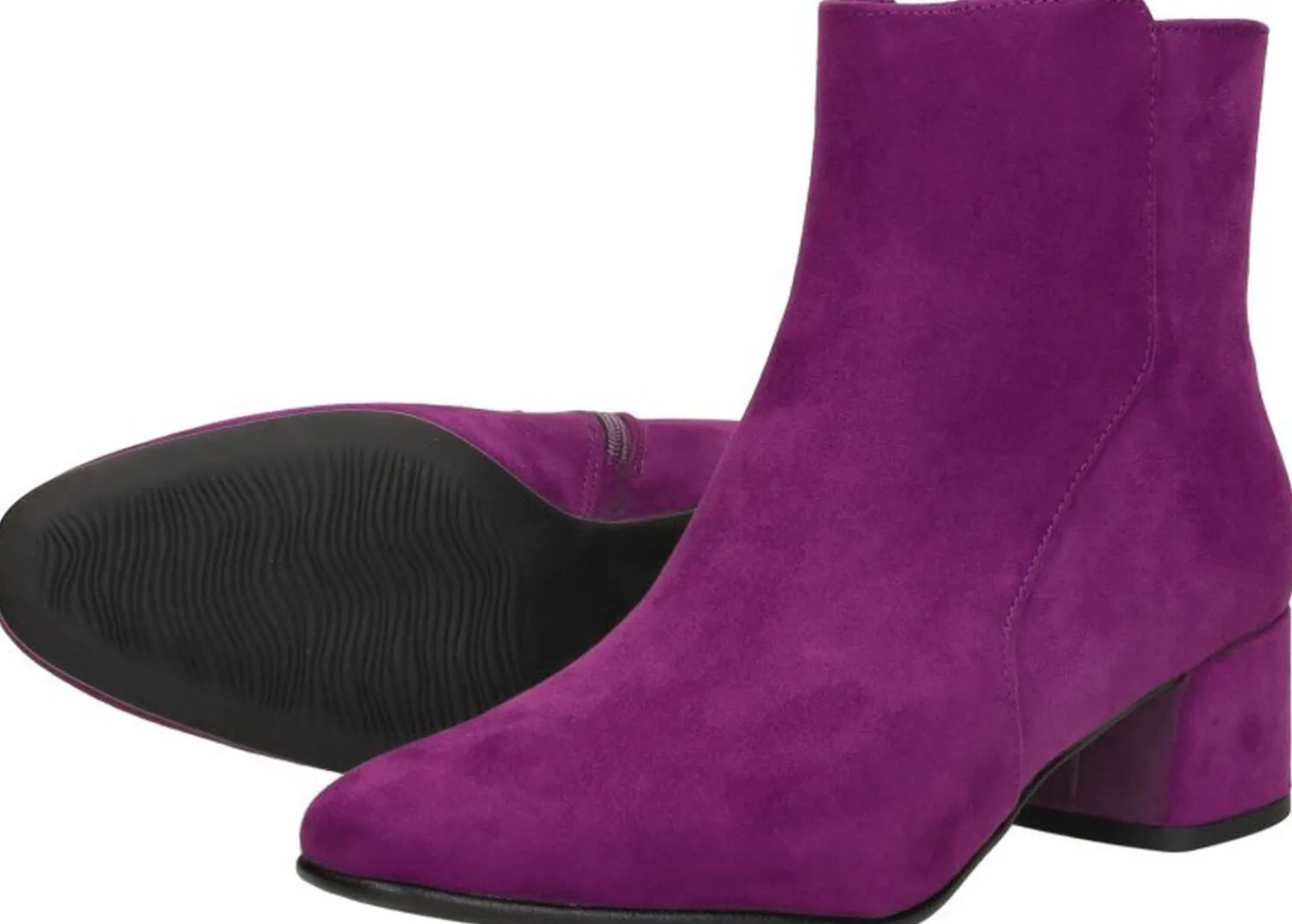 Marco Tozzi Enkellaarsjes Hak Fuchsia Online