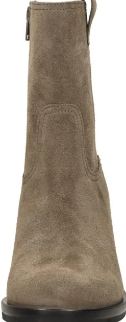 Red Rag Enkellaarsjes Hak Taupe Hot