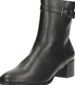 Sub55 Enkellaarsjes Hak Zwart Fashion