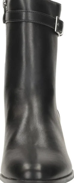 Sub55 Enkellaarsjes Hak Zwart Fashion