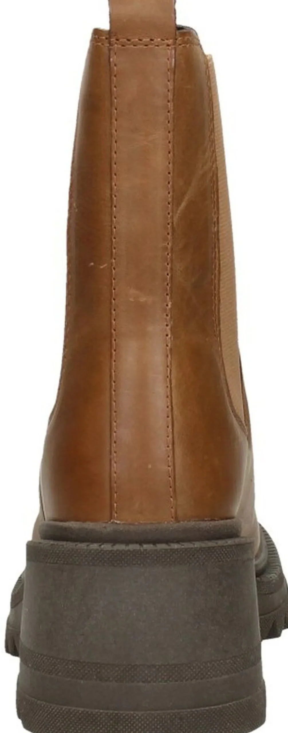 Sub55 Enkellaarsjes Hak Cognac Sale
