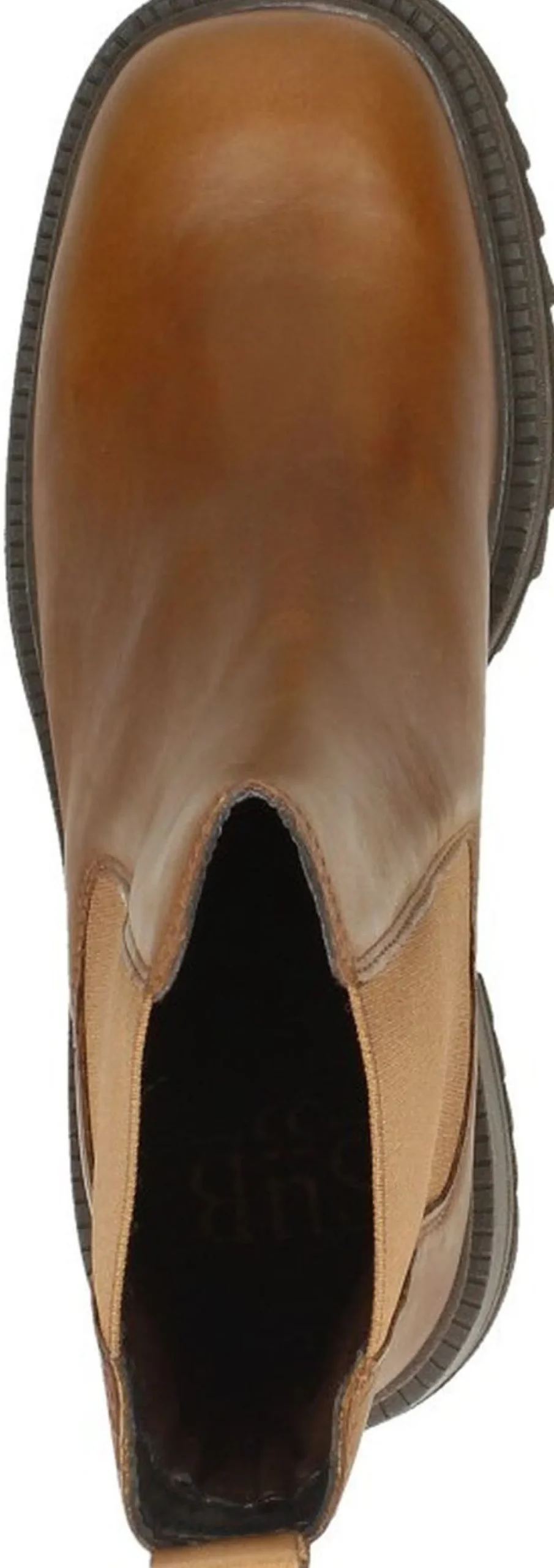 Sub55 Enkellaarsjes Hak Cognac Sale