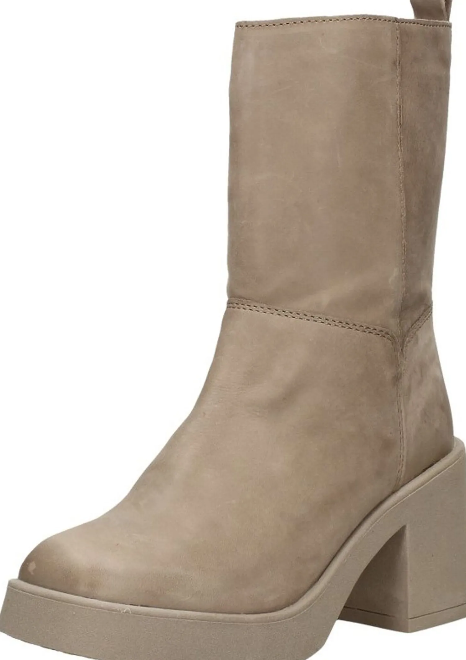 Sub55 Enkellaarsjes Hak Taupe Outlet