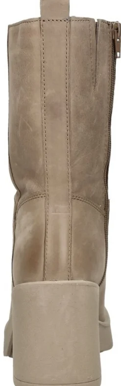 Sub55 Enkellaarsjes Hak Taupe Outlet
