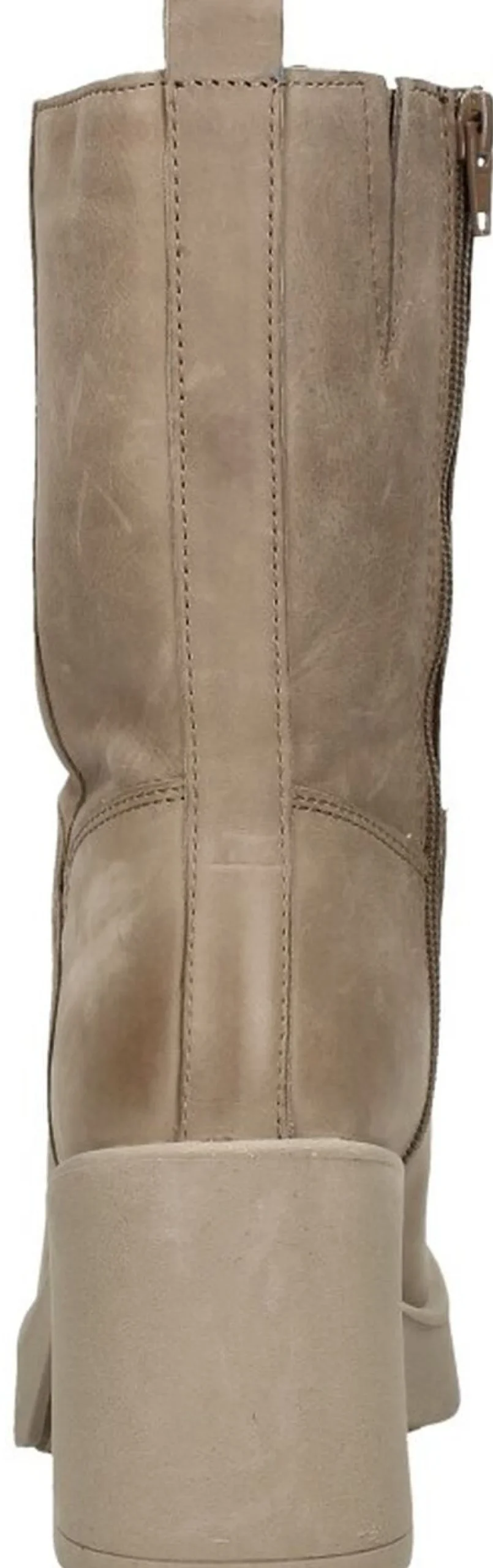 Sub55 Enkellaarsjes Hak Taupe Outlet