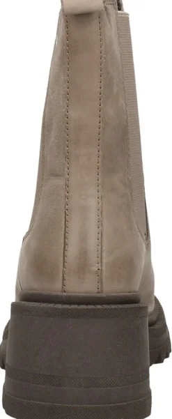 Sub55 Enkellaarsjes Hak Taupe Sale