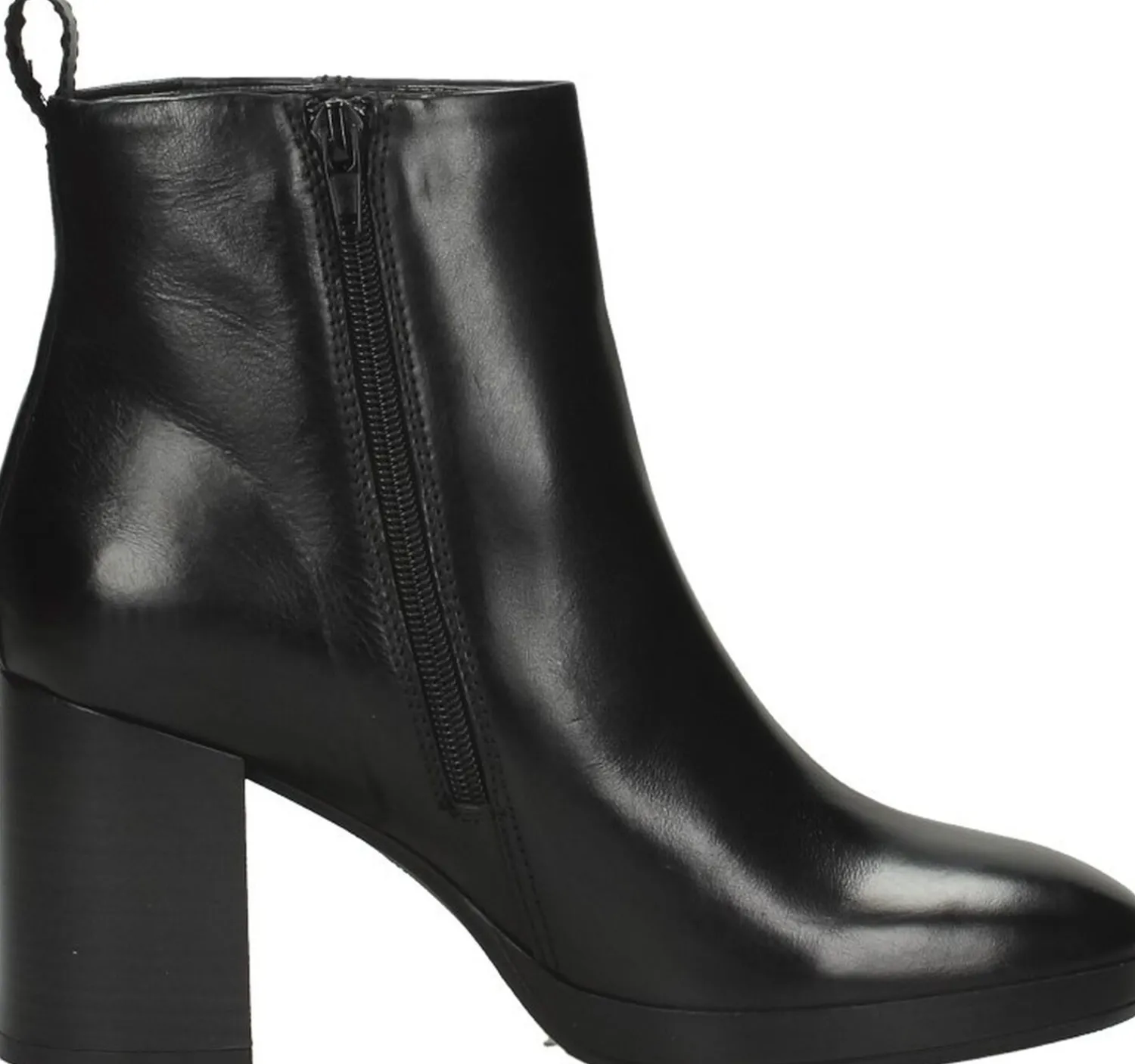 Sub55 Enkellaarsjes Hak Zwart Fashion