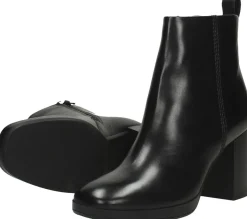 Sub55 Enkellaarsjes Hak Zwart Fashion