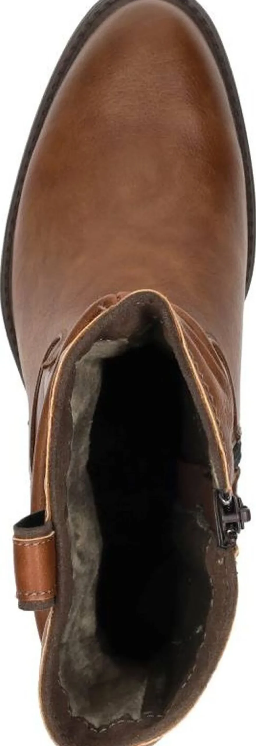 Mustang Enkellaarsjes Hak Cognac Hot