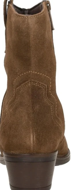 Sub55 Enkellaarsjes Hak Cognac Outlet