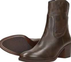 Sub55 Enkellaarsjes Hak Cognac Best