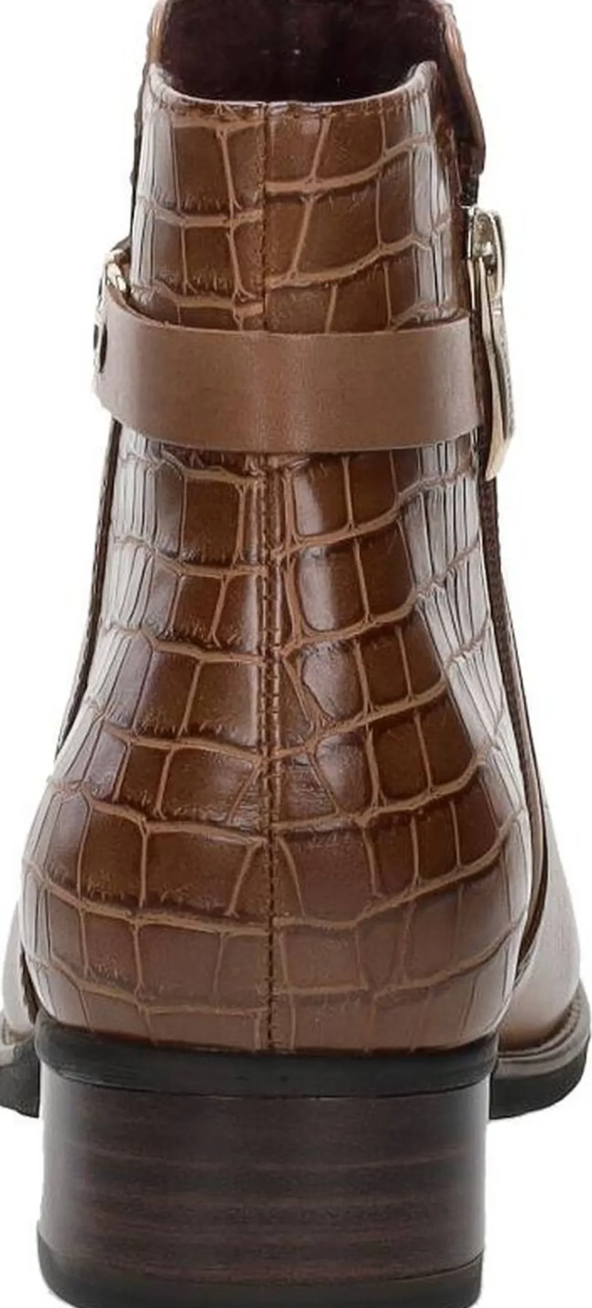 Tamaris Enkellaarsjes Hak Cognac Best