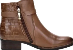 Tamaris Enkellaarsjes Hak Cognac Best