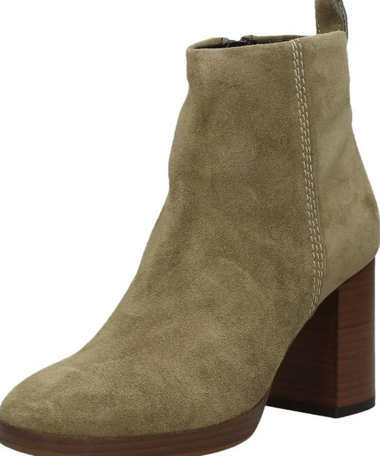 Sub55 Enkellaarsjes Hak Taupe Fashion