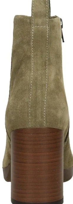Sub55 Enkellaarsjes Hak Taupe Fashion