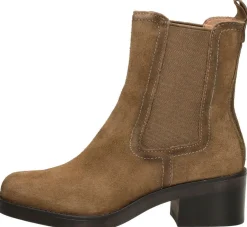 Tamaris Enkellaarsjes Hak Cognac Outlet