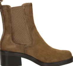Tamaris Enkellaarsjes Hak Cognac Outlet