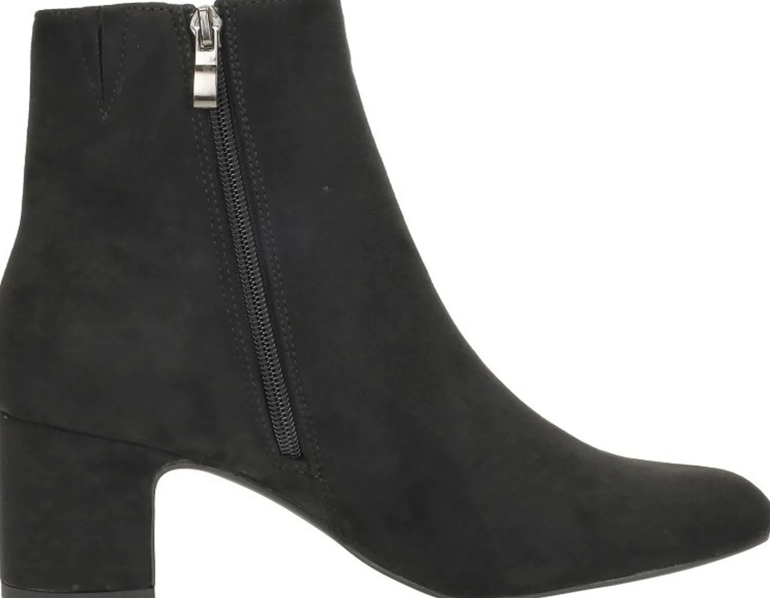 Sub55 Enkellaarsjes Hak Zwart Discount