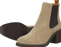 Palpa Enkellaarsjes Hak Taupe Online