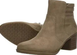 Rieker Enkellaarsjes Hak Beige Fashion