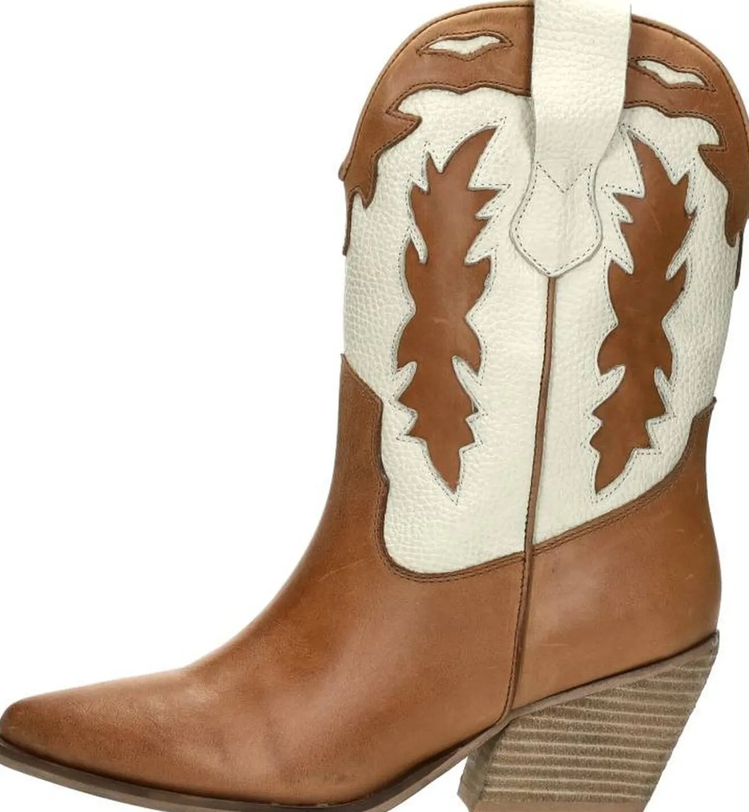 Sub55 Enkellaarsjes Hak Cognac Clearance
