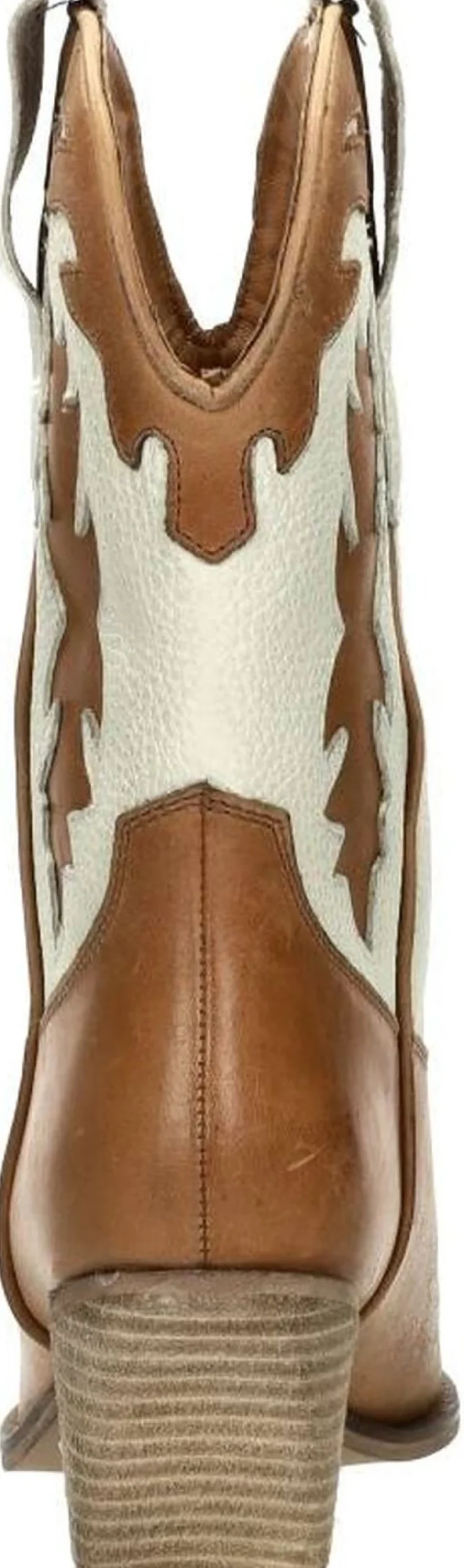 Sub55 Enkellaarsjes Hak Cognac Clearance