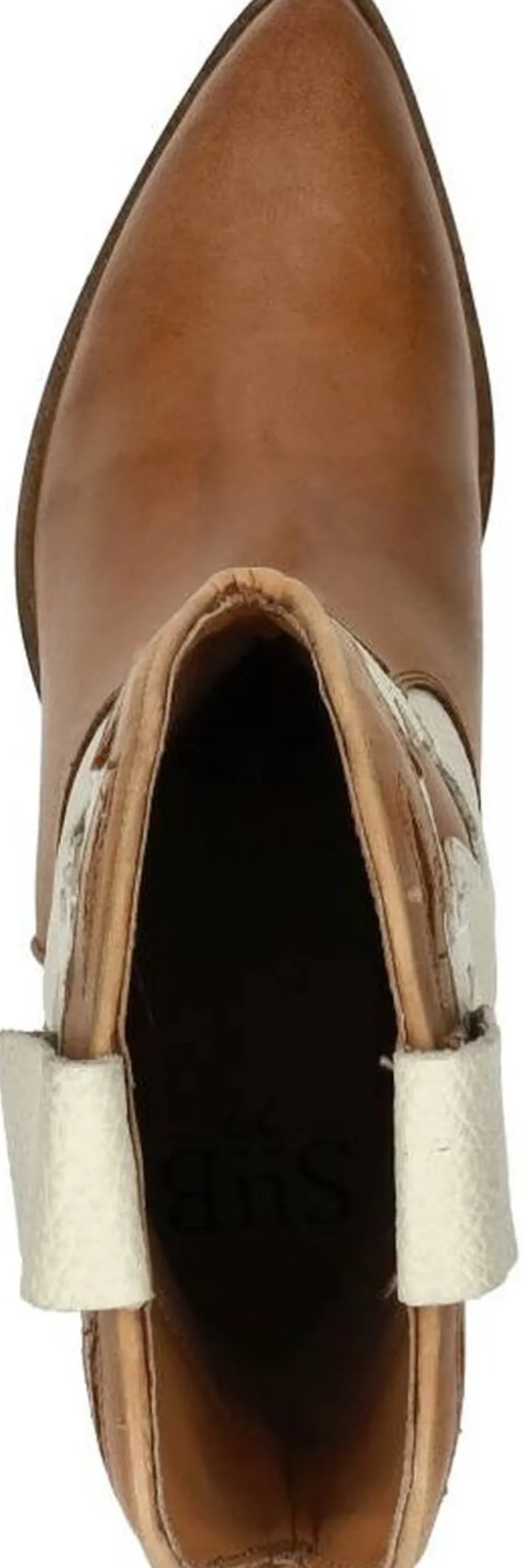 Sub55 Enkellaarsjes Hak Cognac Clearance