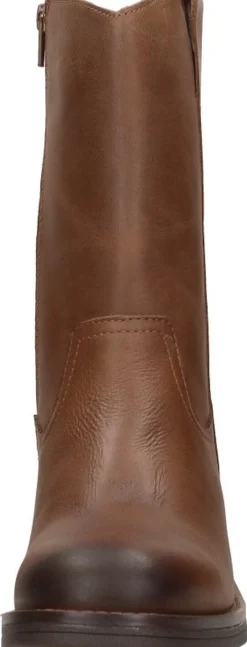 Sub55 Enkellaarsjes Hak Cognac Sale