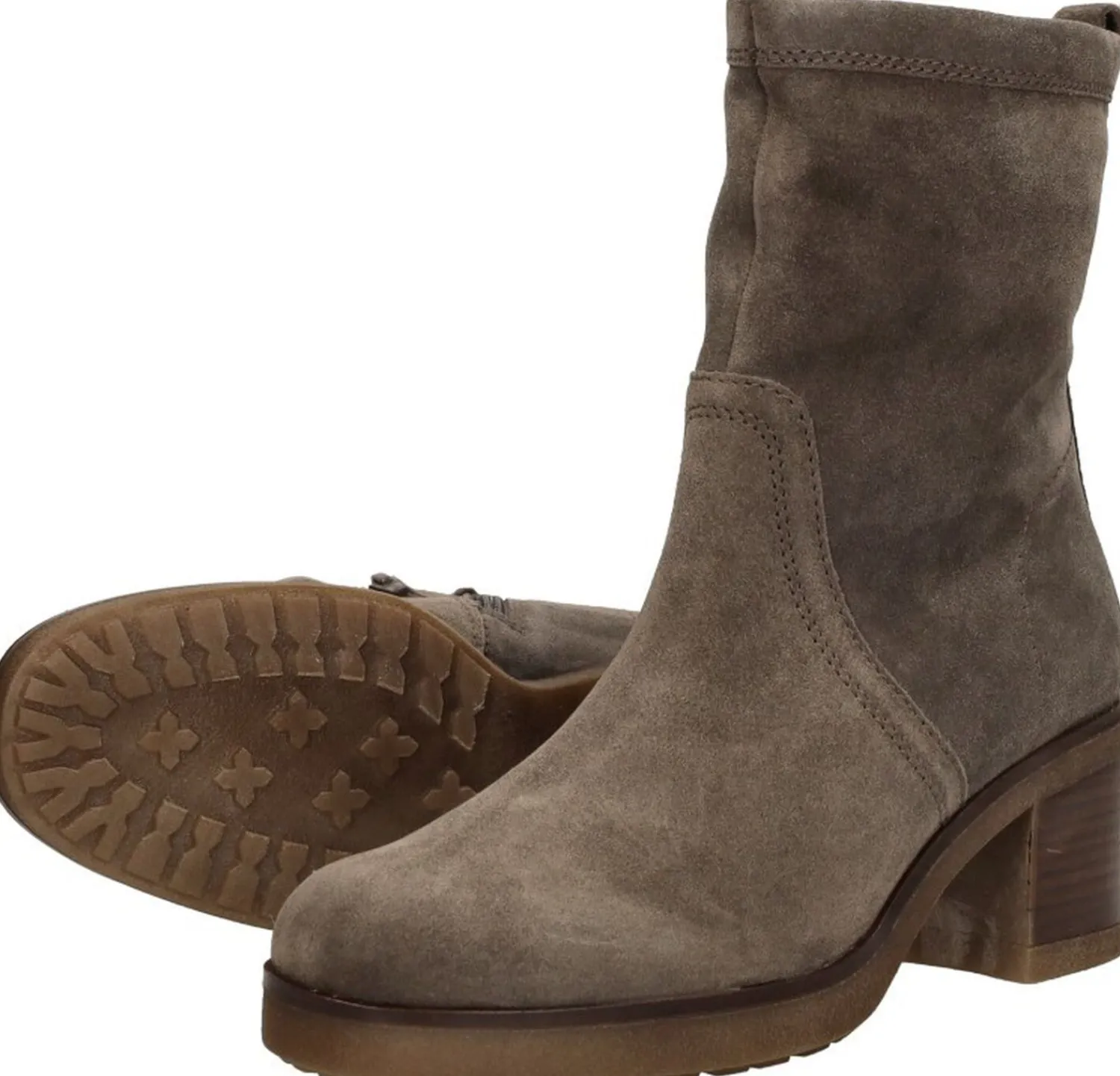 Gabor Enkellaarsjes Hak Taupe Outlet