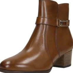 Tamaris Enkellaarsjes Hak Cognac Best