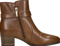 Tamaris Enkellaarsjes Hak Cognac Best