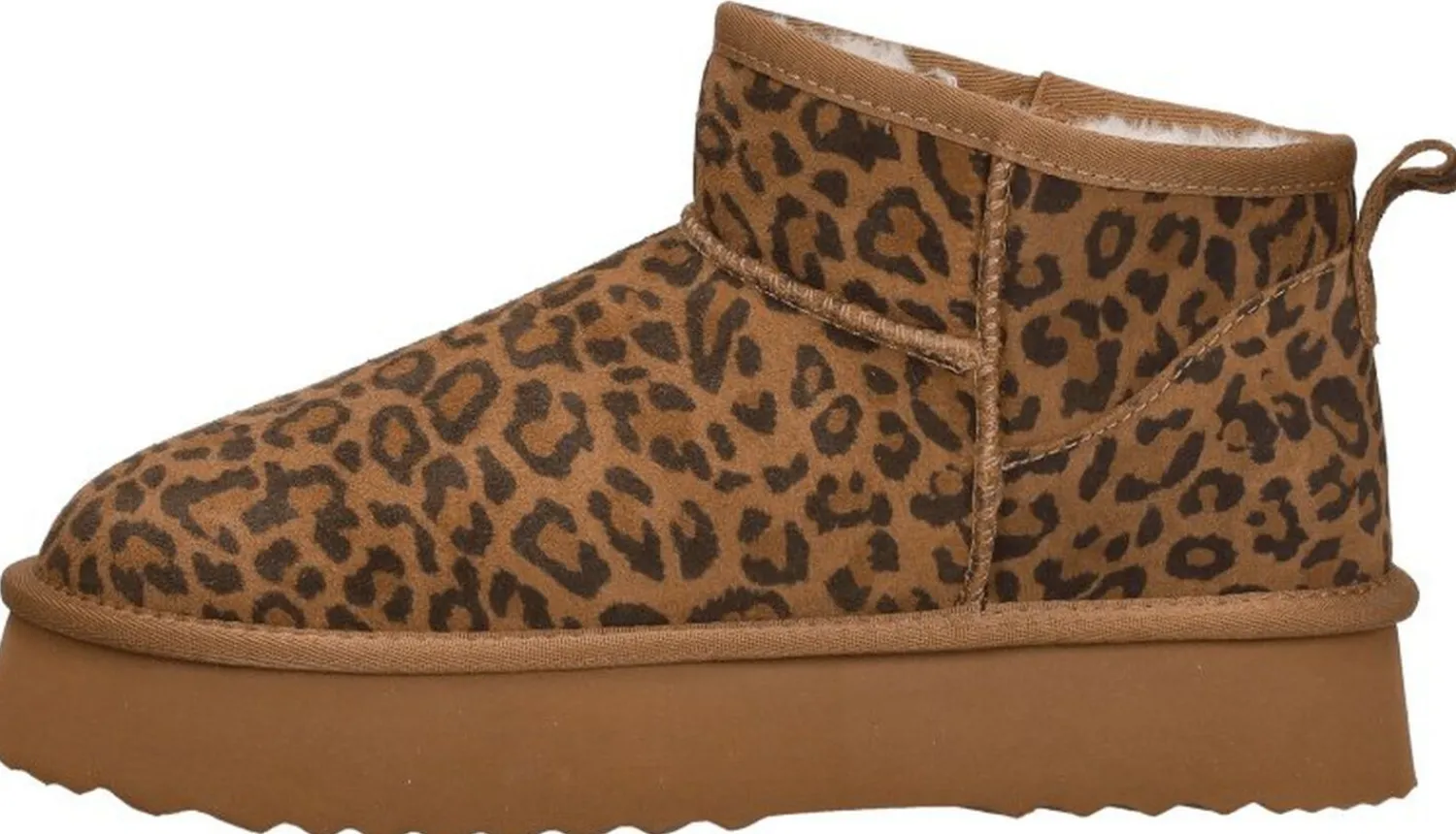 Shoecolate Enkellaarsjes Plat Cognac Online
