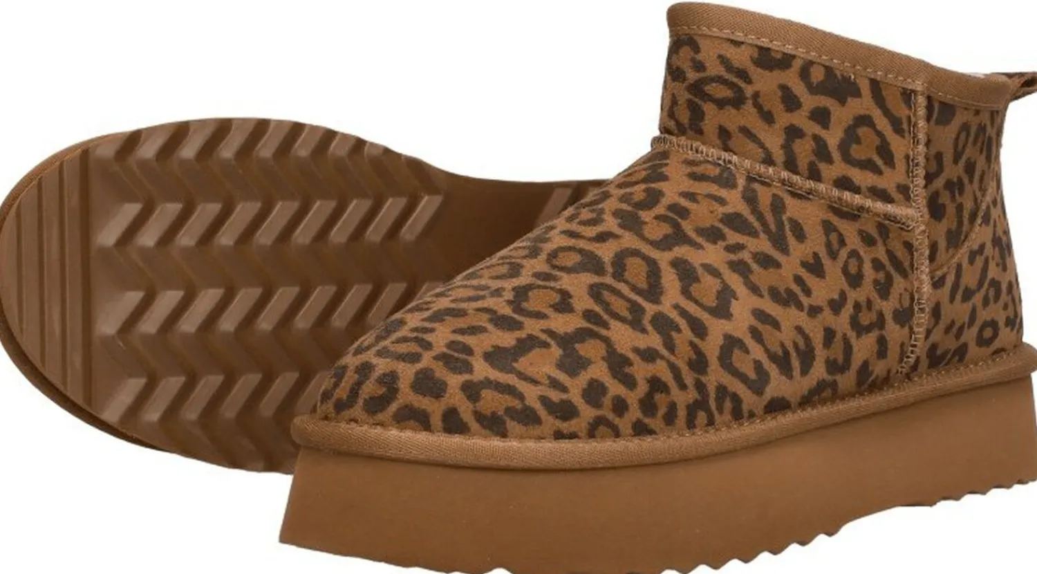 Shoecolate Enkellaarsjes Plat Cognac Online