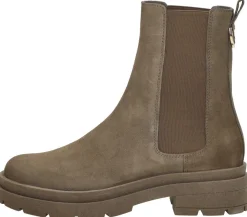 Red Rag Enkellaarsjes Plat Taupe Fashion