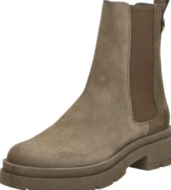 Red Rag Enkellaarsjes Plat Taupe Fashion