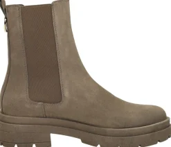 Red Rag Enkellaarsjes Plat Taupe Fashion