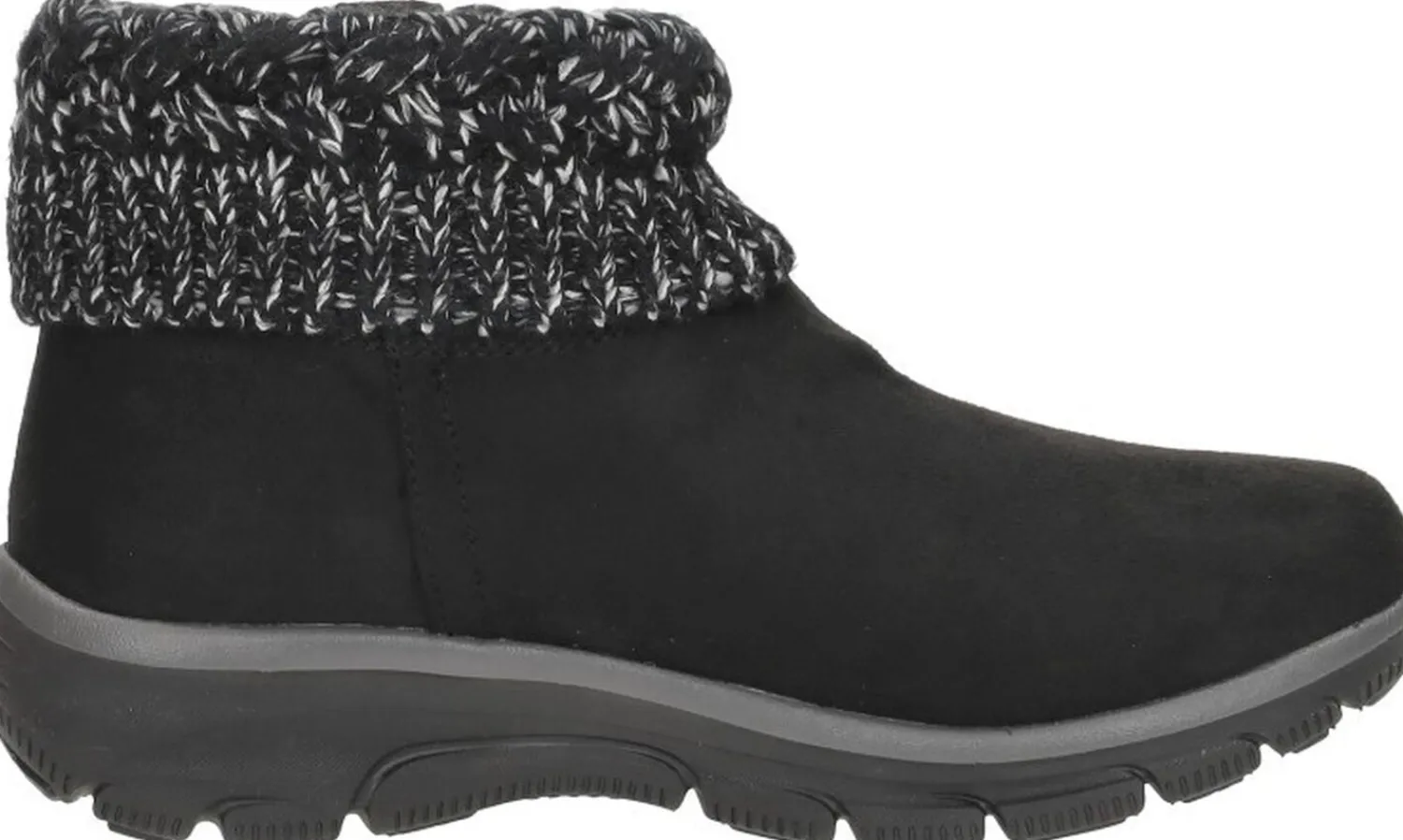 Skechers Enkellaarsjes Plat Zwart Best