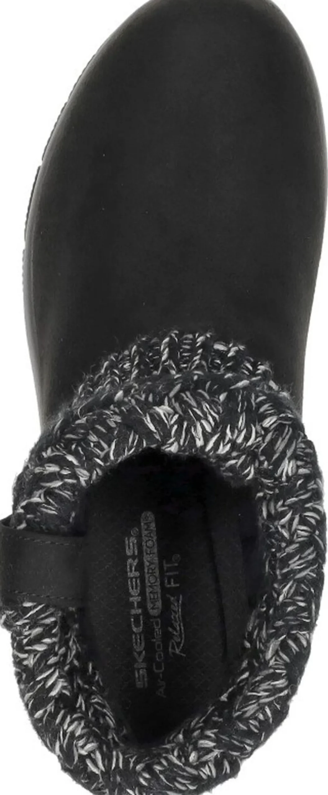 Skechers Enkellaarsjes Plat Zwart Best
