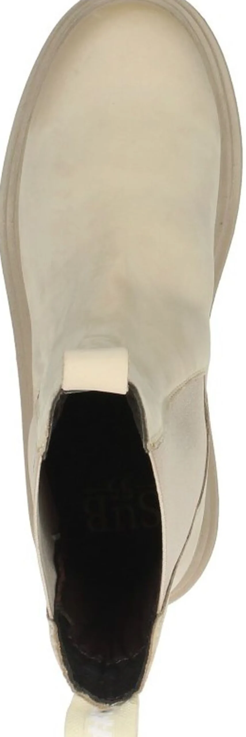 Sub55 Enkellaarsjes Plat Beige Fashion