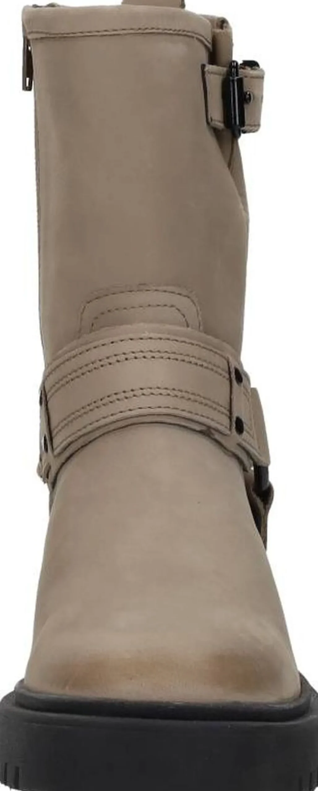 Sub55 Enkellaarsjes Plat Taupe Clearance