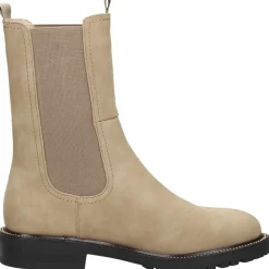 Sub55 Enkellaarsjes Plat Taupe Fashion